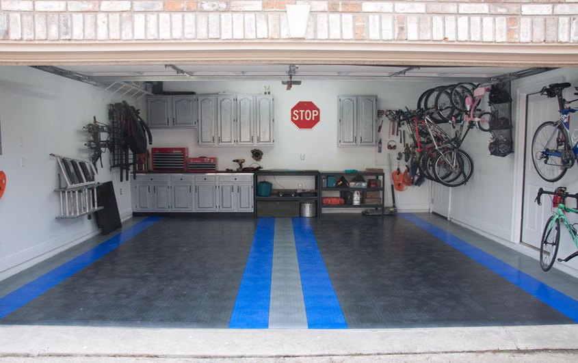 Empty garage