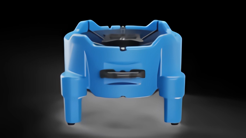Downdraft Axial Air Blower