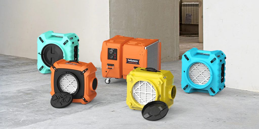 Commercial Air Scrubbers for Restoration and Site Hygiene