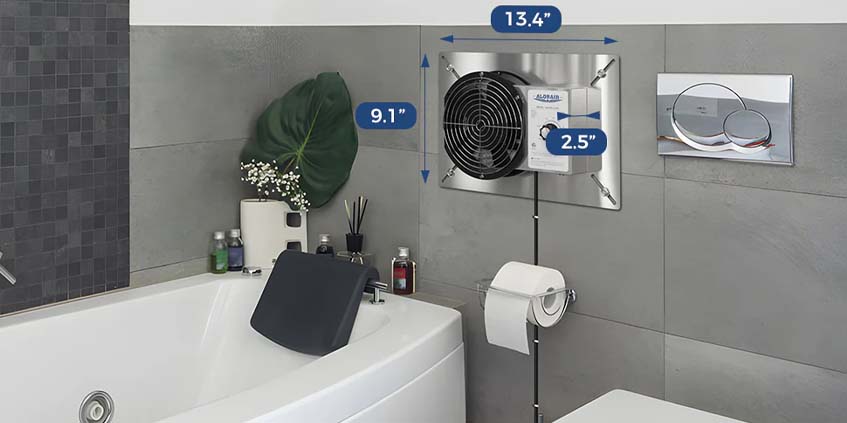 Match the Fan Size to Your Bathroom Space