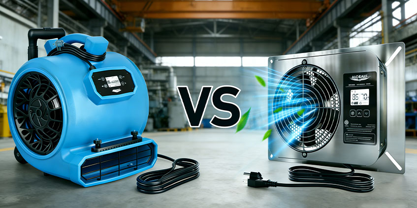 Ventilation Fans VS Blowers-