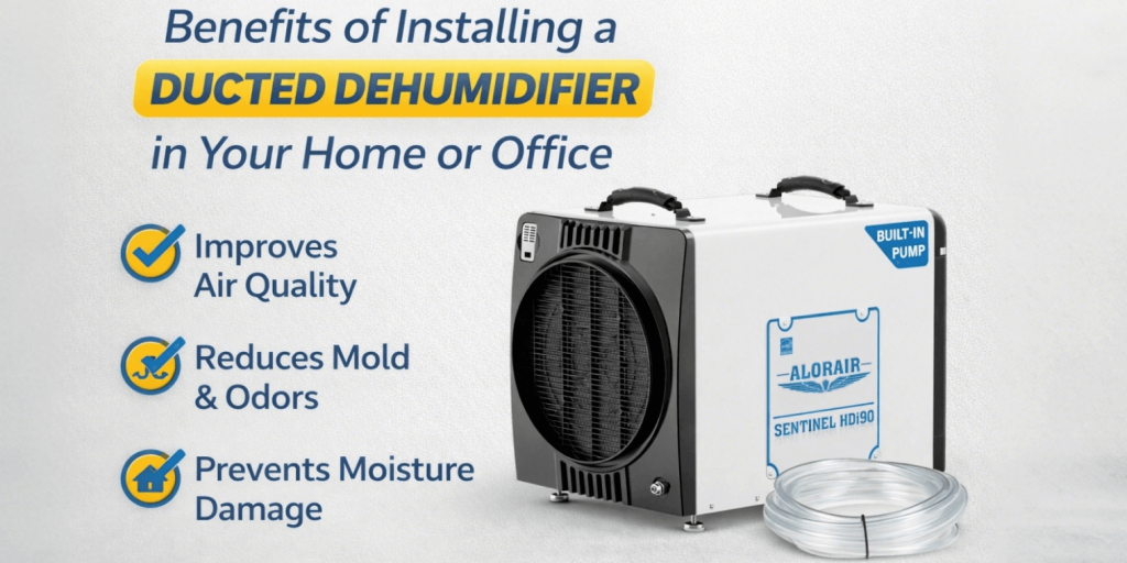 Installing a Ducted Dehumidifier