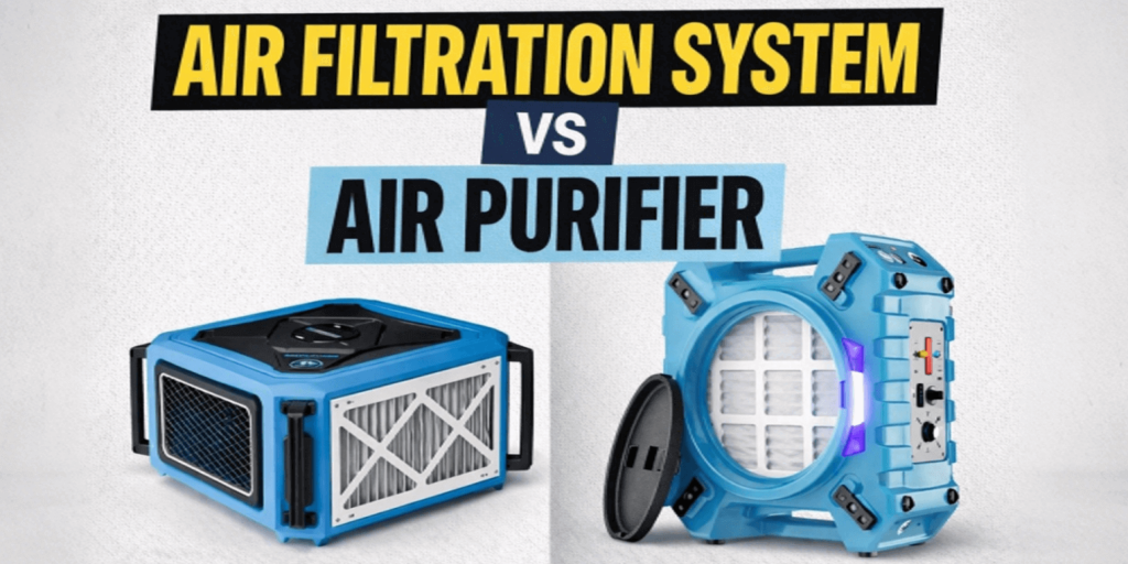 Air Filtration System VS an Air Purifier