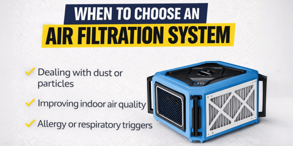 When to Choose an Air Filtration System
