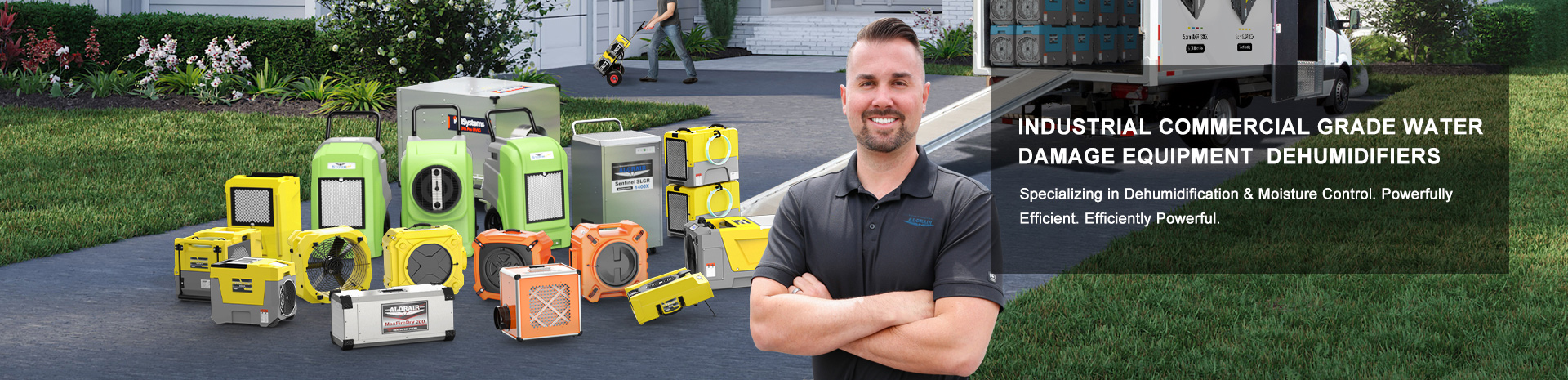 Industrial Commercial Grade Water Damage Equipment Dehumidifier