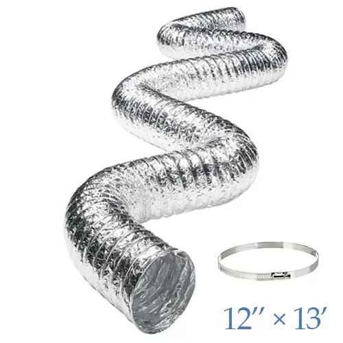 AlorAir® 12" Aluminum Foil Inlet Duct