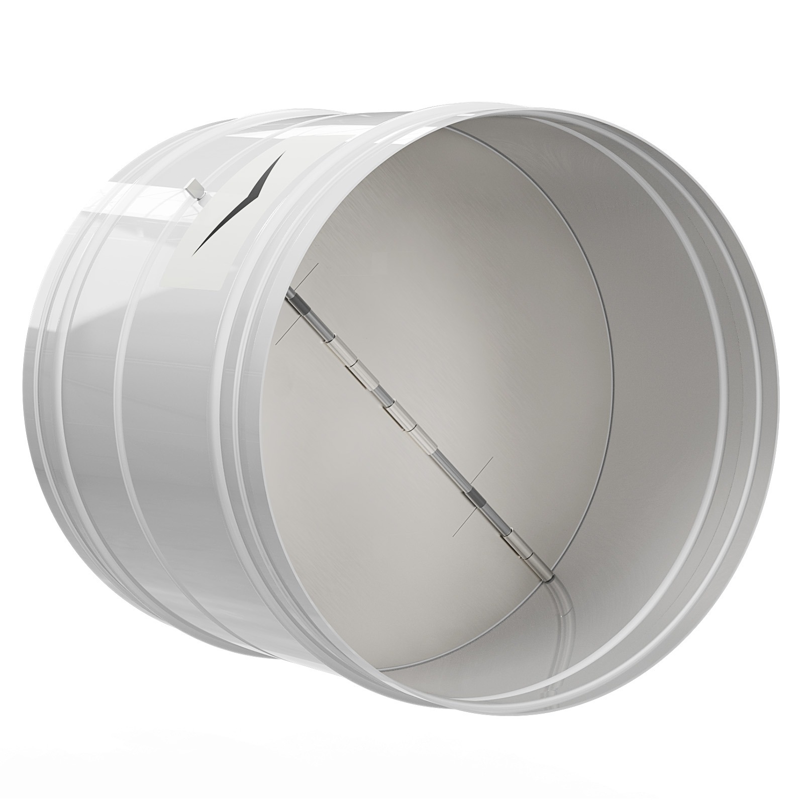 ALORAIR 10" Backdraft Damper Duct for Sentinel WHD Series Whole-House Dehumidifiers