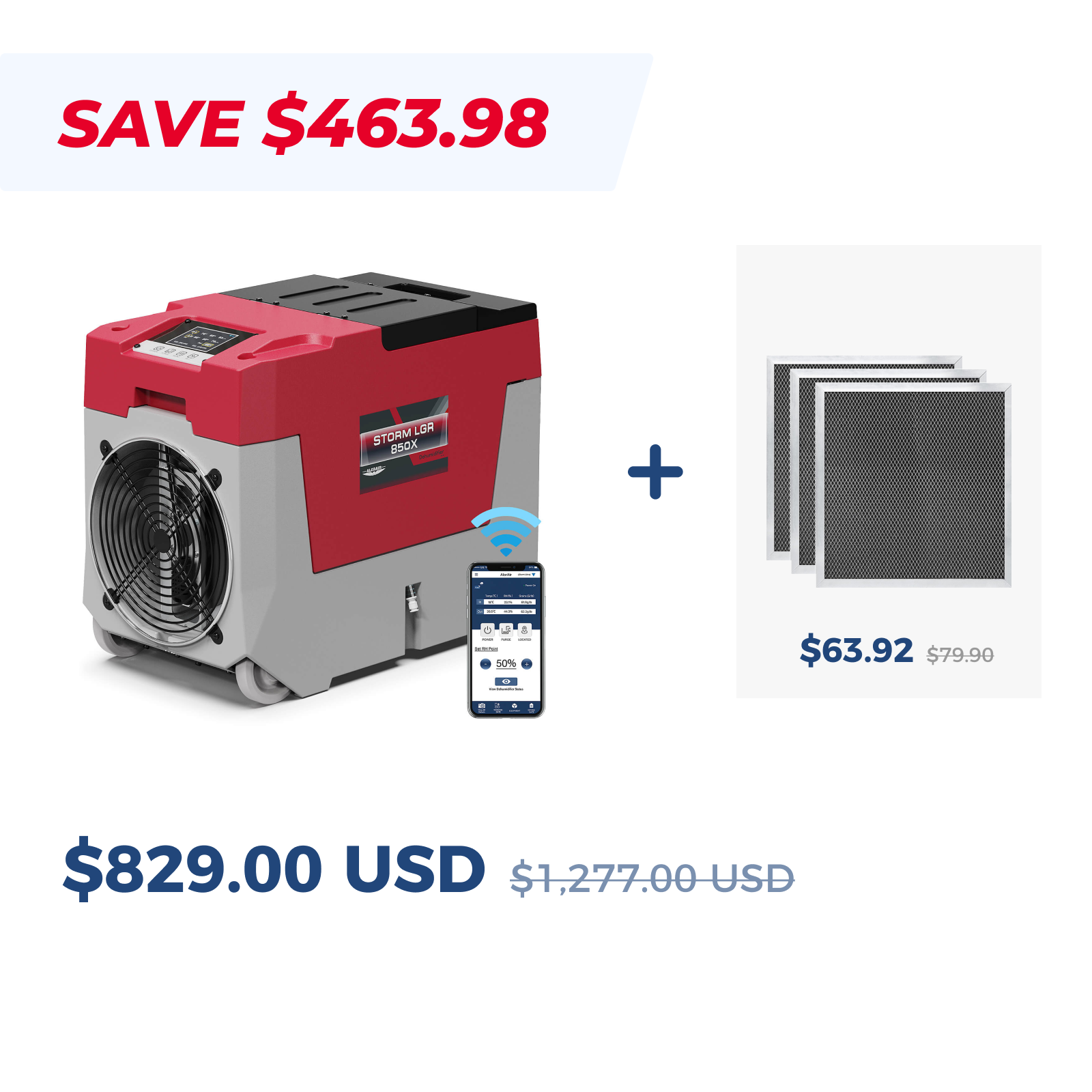 AlorAir® Storm LGR 850X