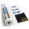 Alorair 10mil, 10'x65' Crawl Space Vapor Barrier